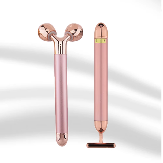 24K Golden Pulse Facial Massager