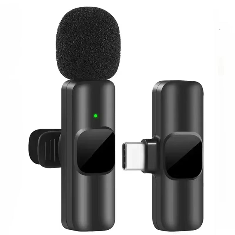Wireless Lavalier Microphone – Mini Mic for iPhone, Android, Laptop, Live Streaming & Gaming