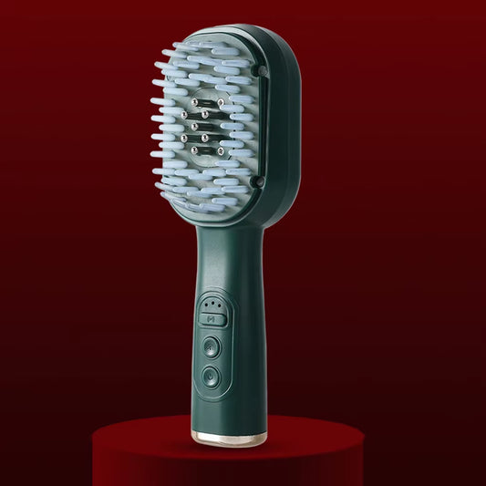 Electric Massage Comb Head Scalp Massager Red Light Treatment Hair Growth anti Hair Loss Hair Care Guide Liquid Oil Applicator