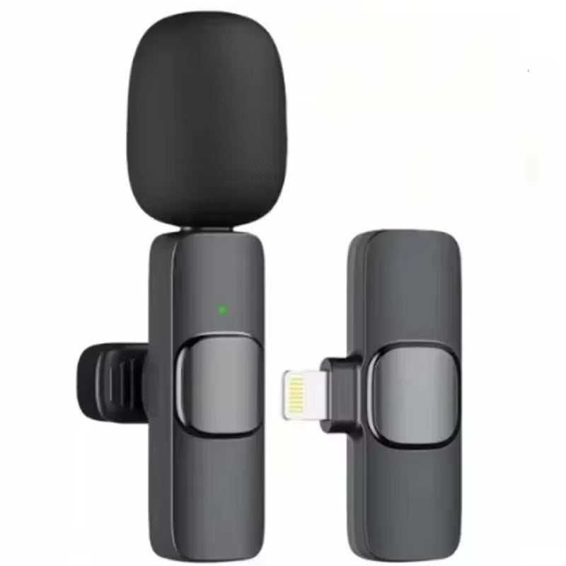 Wireless Lavalier Microphone – Mini Mic for iPhone, Android, Laptop, Live Streaming & Gaming