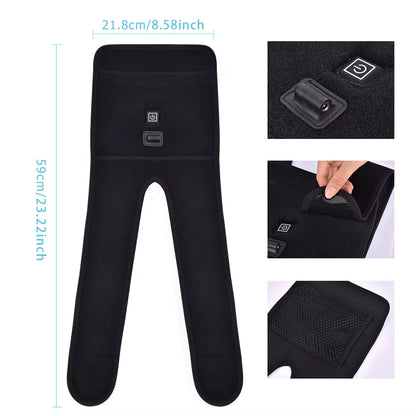 Electric Heating Pads for Knee Fatigue Relief 3 Levels Temperature Heated Elbow Knee Pad Brace Warming Products Health Care