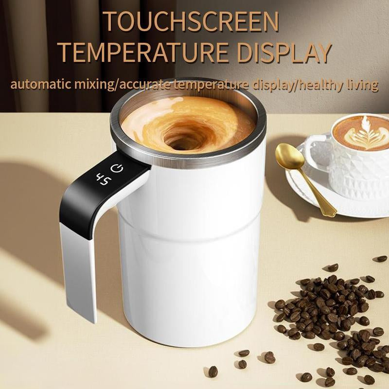 Electric Stir Mug - Self-Mixing Coffee Cup