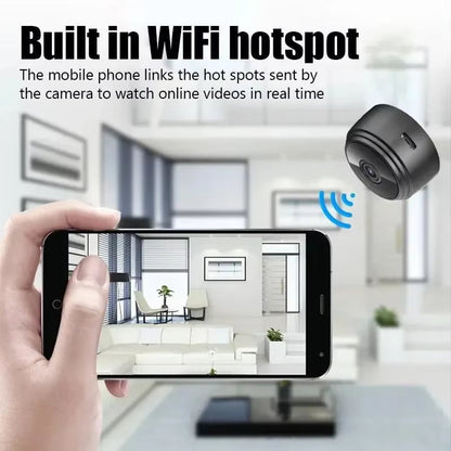 A9 Mini HD 720P WiFi Security Camera – Remote Monitoring & Mobile App Control