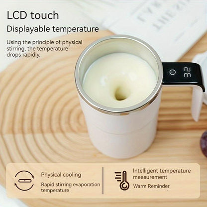 Electric Stir Mug - Self-Mixing Coffee Cup